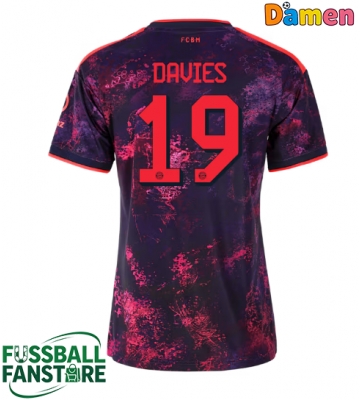 Bayern Munich Alphonso Davies #19 Replik 3rd trikot Damen 2026-27 Kurzarm